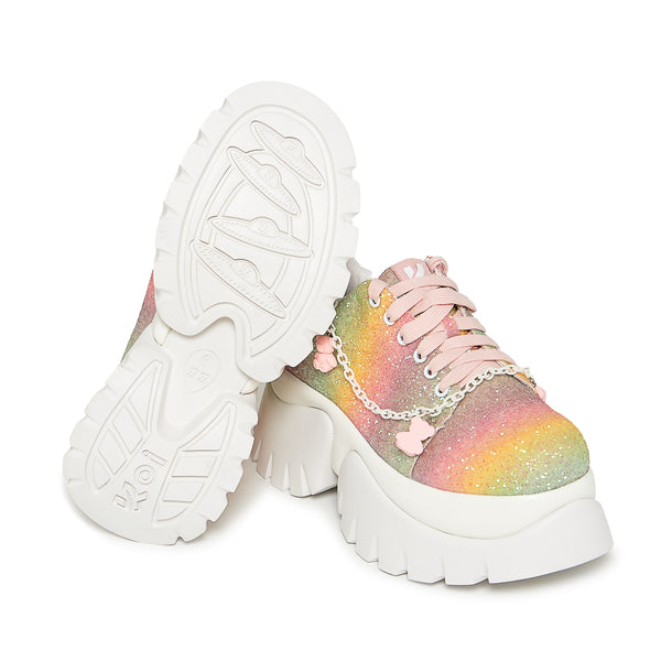 Koi Footwear Popping Candy Glitter Trainers