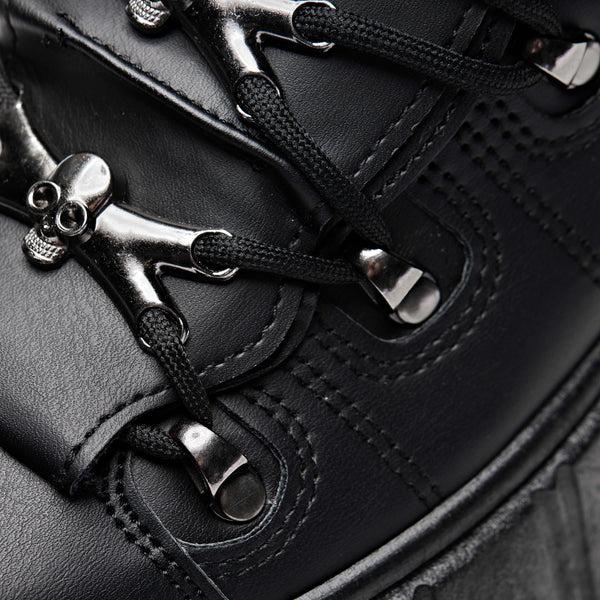 Koi Footwear Rimo Core Chunky Black Trainers