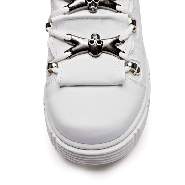 Koi Footwear Rimo Core Chunky White Trainers