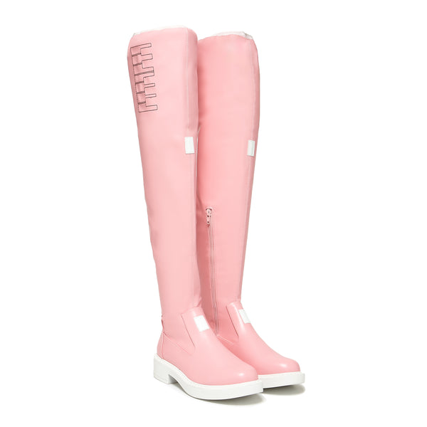 Koi Footwear The Sakura Miku Long Boots - Pink
