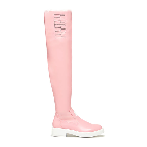 koi footwear The Sakura Miku Long Boots - Pink