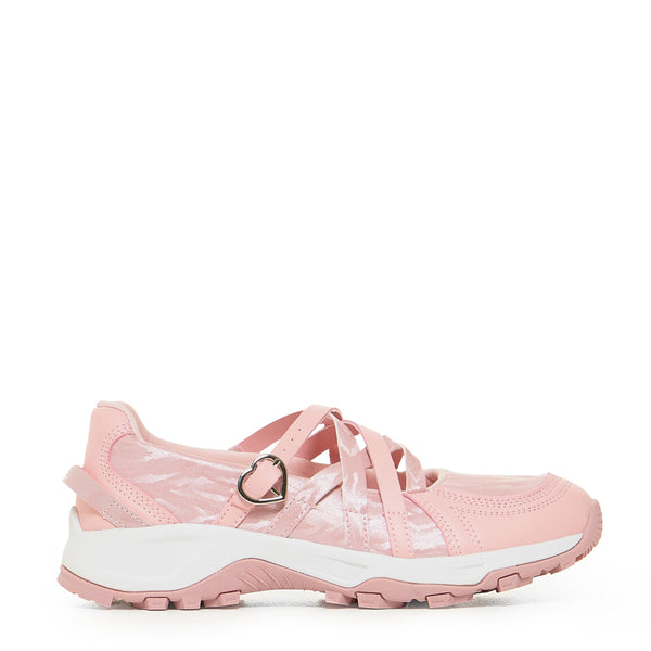 koi footwear Kyubi Shimmering Ballet Mary Janes - Pink