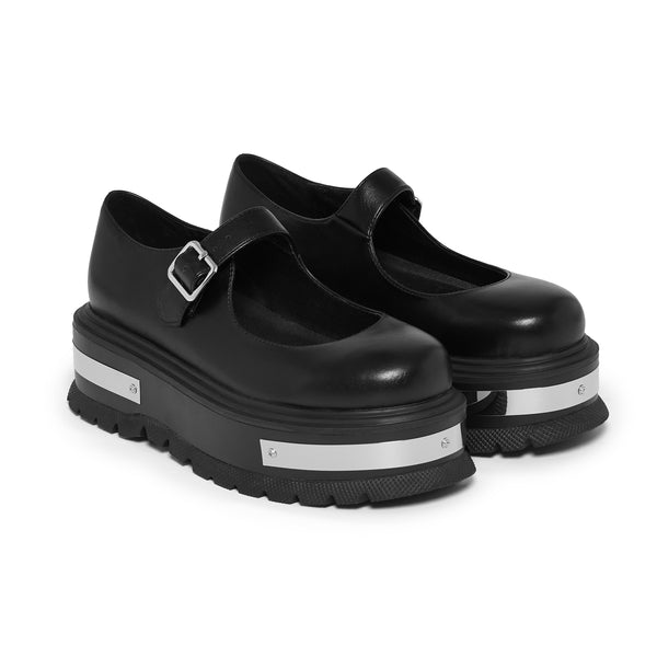 Koi Footwear Nightfall Hardware Platform Mary Janes