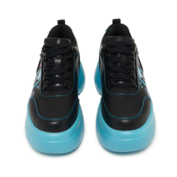Koi Footwear Virtual Diva Miku Chunky Trainers - Black