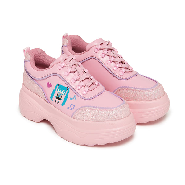 Koi Footwear Virtual Diva Miku Chunky Trainers - Pink