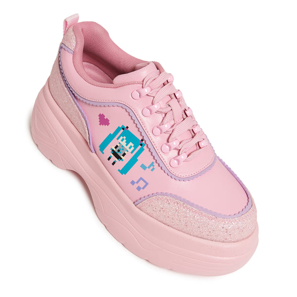 Koi Footwear Virtual Diva Miku Chunky Trainers - Pink