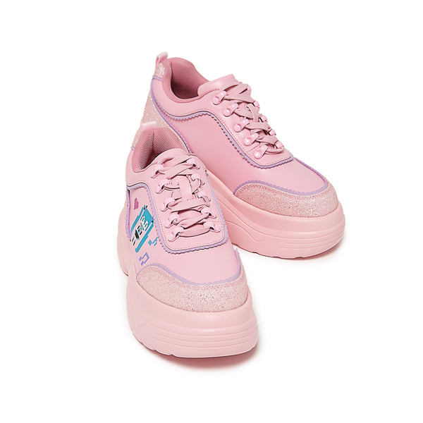 Koi Footwear Virtual Diva Miku Chunky Trainers - Pink