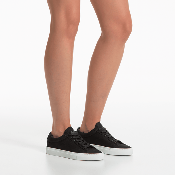 Koio Capri In Nero Canvas