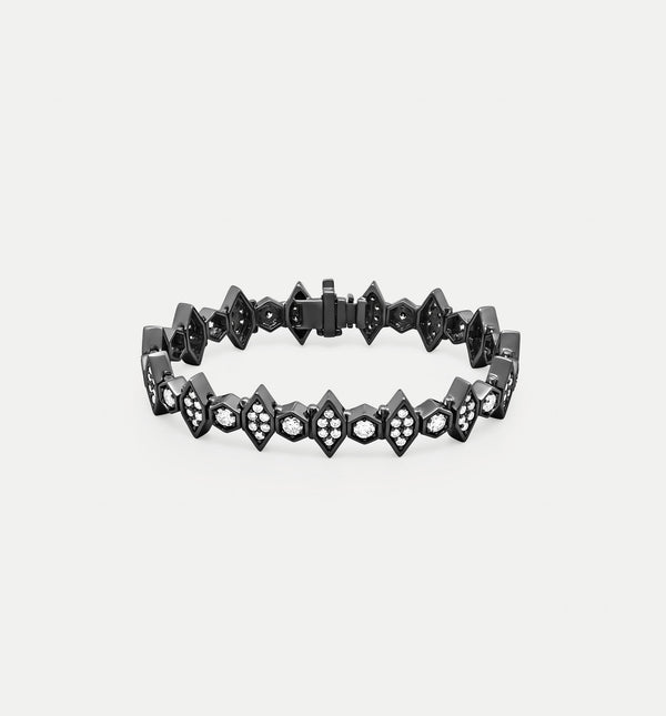 kolours jewelry Fortis Large Mixed Hexagon Bracelet