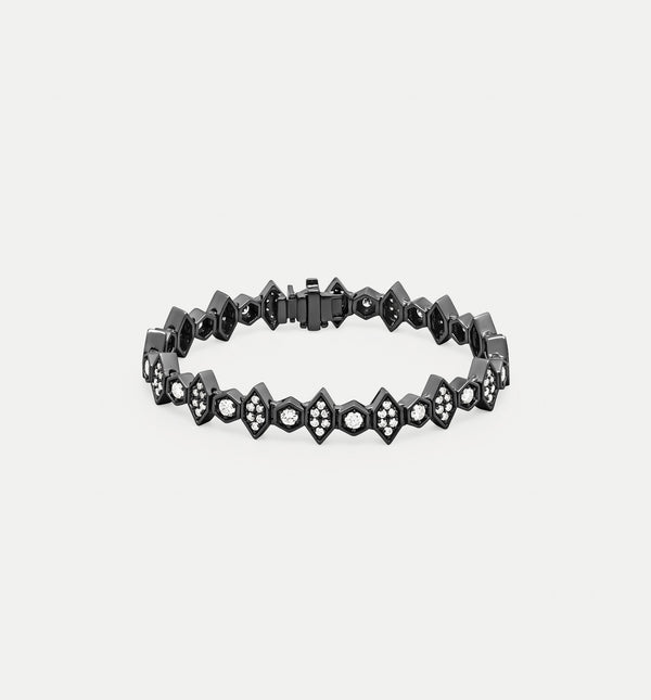 kolours jewelry Fortis Medium Mixed Hexagon Bracelet