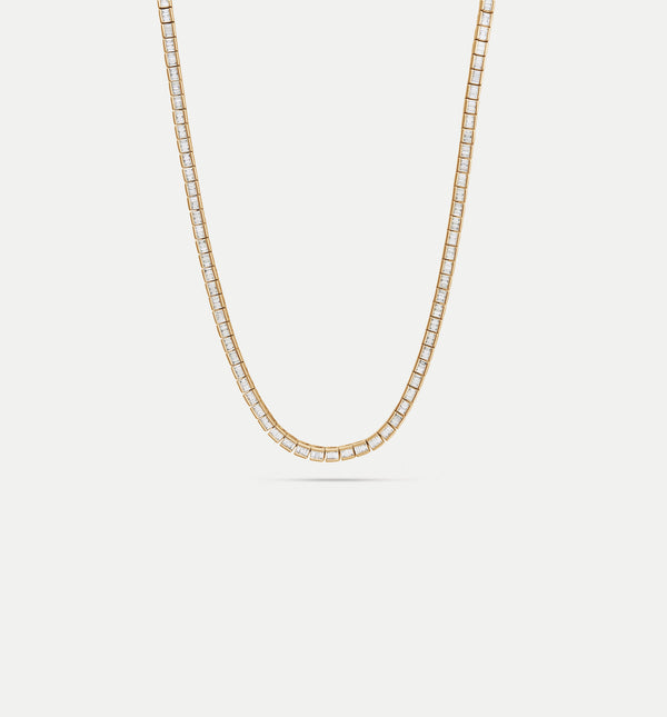 kolours jewelry Creo Small Baguette necklace