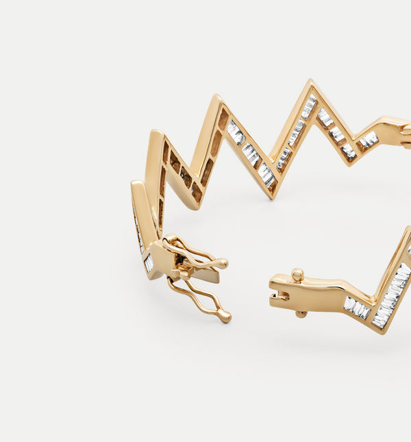 Kolours Jewelry Creo Zig Zag Bangle