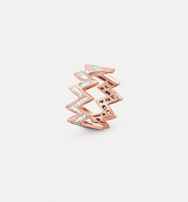 kolours jewelry Creo Zig Zag Ring