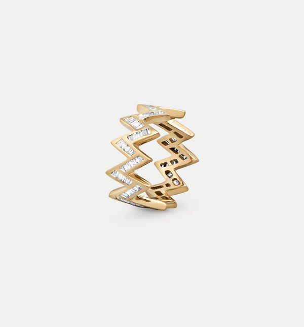 kolours jewelry Creo Zig Zag Ring