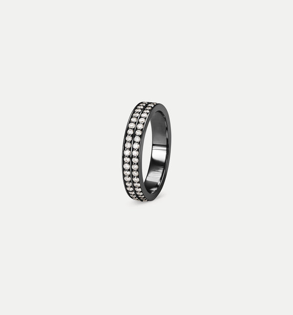 kolours jewelry Fortis Double Eternity Ring