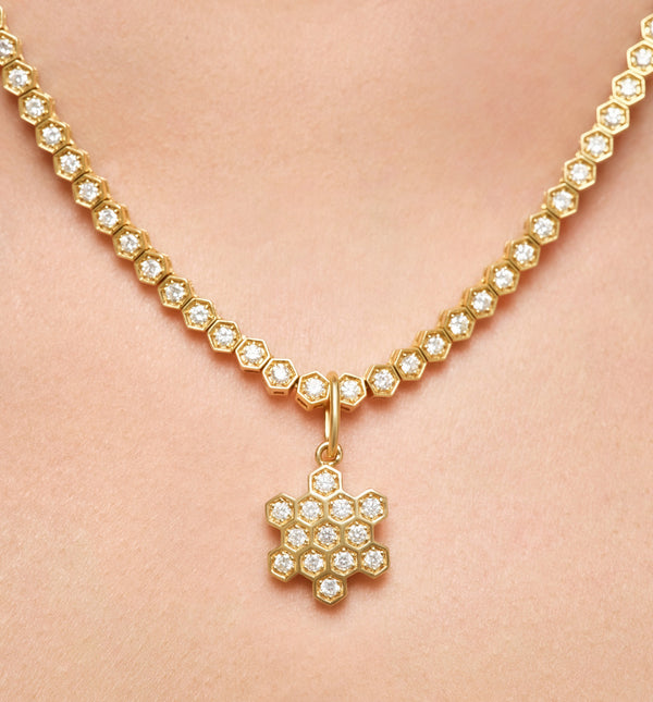 Kolours Jewelry Fortis Hexagon Sun