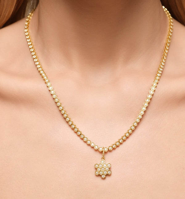 Kolours Jewelry Fortis Hexagon Sun