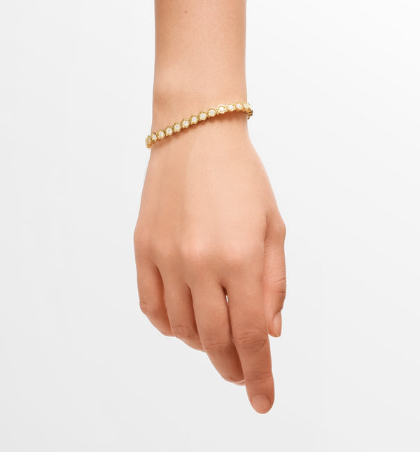 Kolours Jewelry Fortis Large Hexagon Bracelet