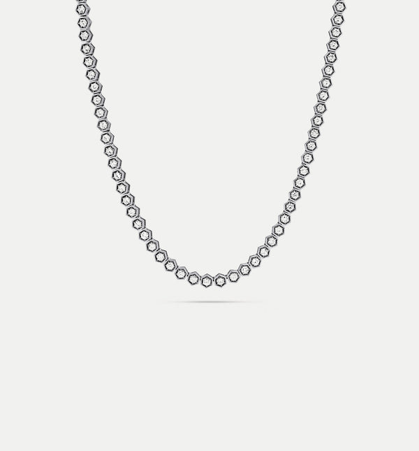 kolours jewelry Fortis Large Hexagon Necklace