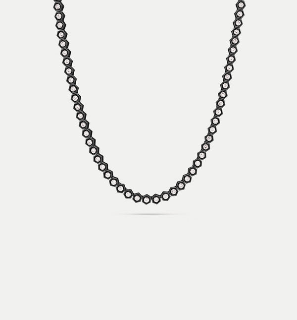 kolours jewelry Fortis Large Hexagon Necklace