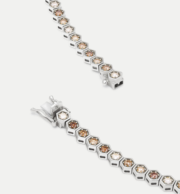 Kolours Jewelry Fortis Large Hexagon Necklace