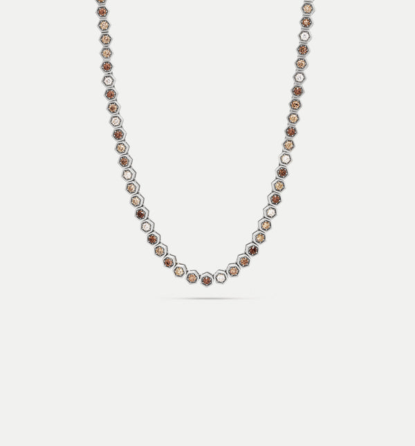 kolours jewelry Fortis Large Hexagon Necklace