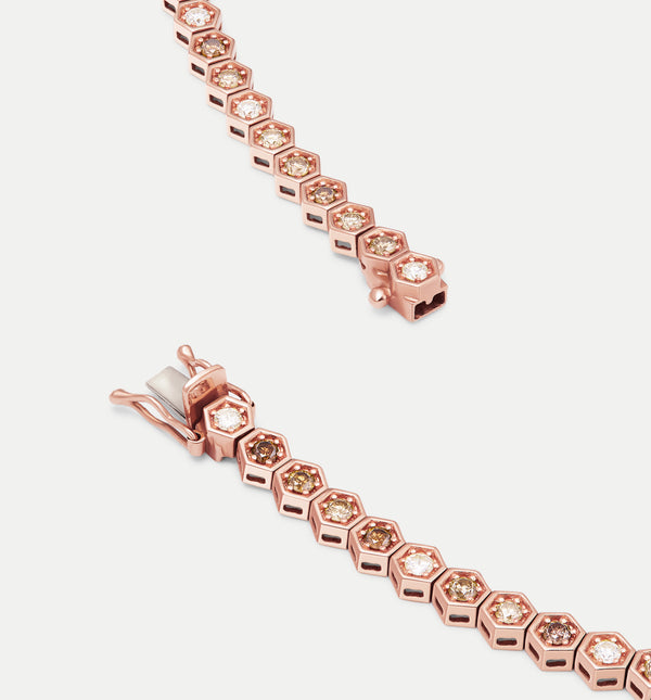 Kolours Jewelry Fortis Large Hexagon Necklace