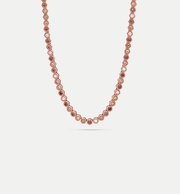 kolours jewelry Fortis Large Hexagon Necklace