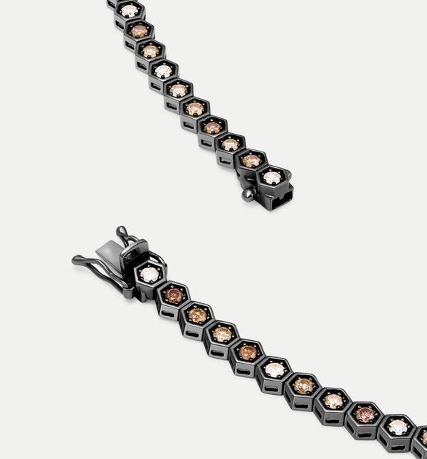 Kolours Jewelry Fortis Large Hexagon Necklace