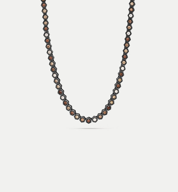 kolours jewelry Fortis Large Hexagon Necklace