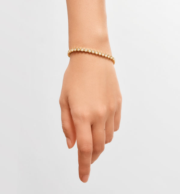 Kolours Jewelry Fortis Medium Hexagon Bracelet