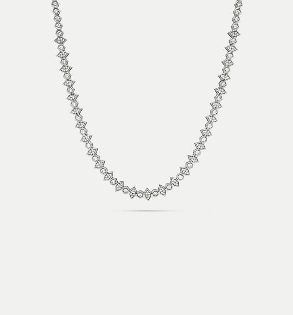 kolours jewelry Fortis Mixed Hexagon Necklace