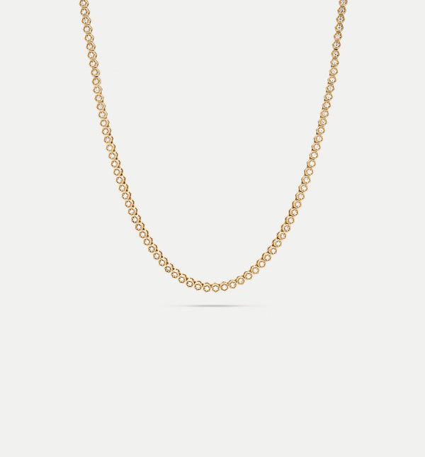 kolours jewelry Fortis Small Hexagon Necklace