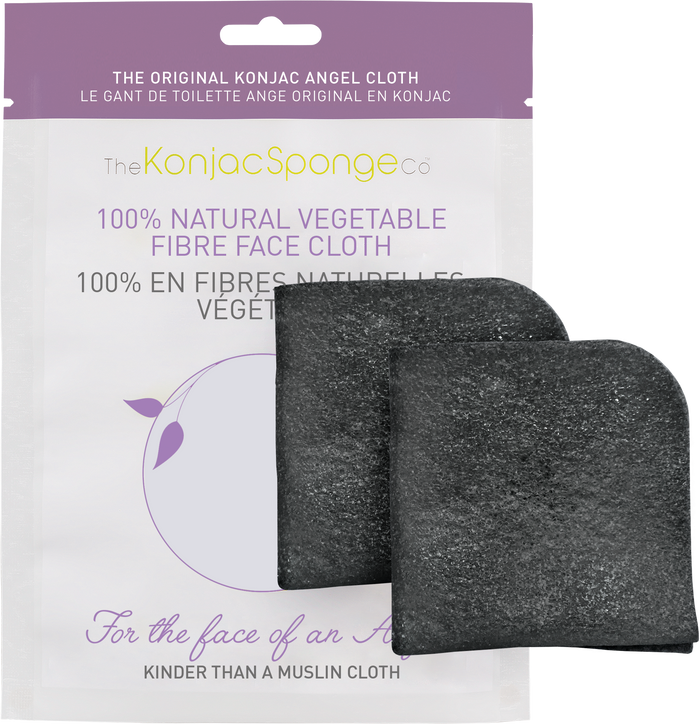 Konjac Sponge Bamboo Charcoal Konjac Angel Cloth Pouch