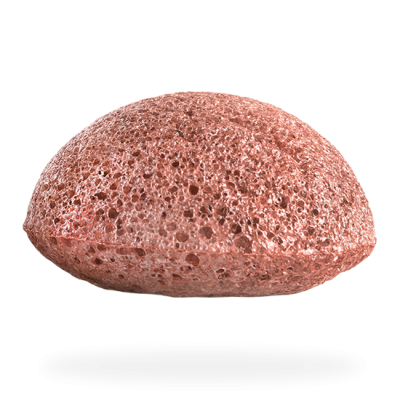 Konjac Sponge Konjac Mini Pore Refiner Rainforest Monkey With French Red Clay