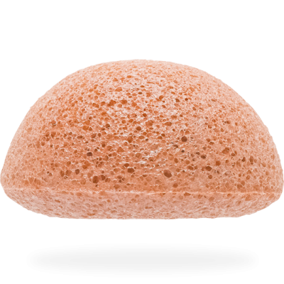 Konjac Sponge Konjac Mini Pore Refiner With French Pink Clay