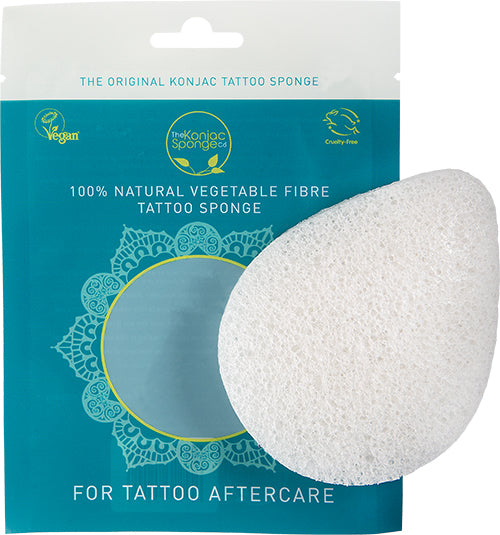 konjac sponge The Konjac Tattoo Sponge