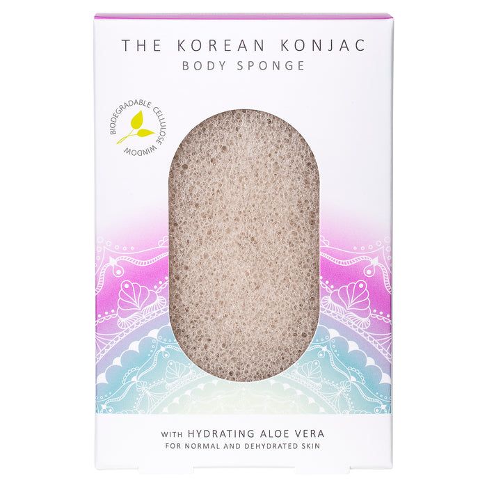 Konjac Sponge The Mandala Aloe Vera Body Sponge