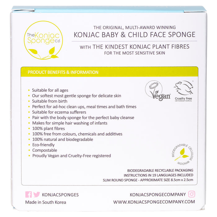 Konjac Sponge Premium Konjac Baby And Child Face Sponge