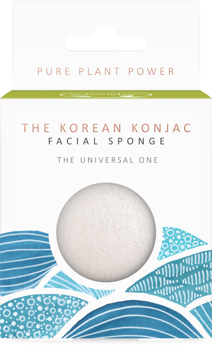 konjac sponge The Elements Water - 100% Pure Konjac Facial Sponge
