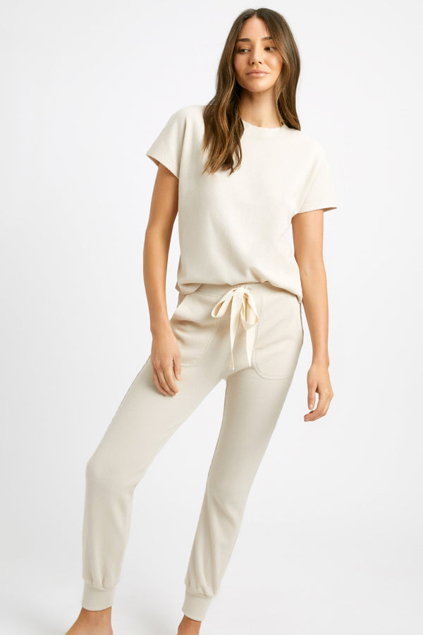 Kookai Abbey Tracksuit Pants Beige