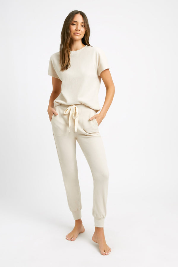 kookai Abbey Tracksuit Pants Beige