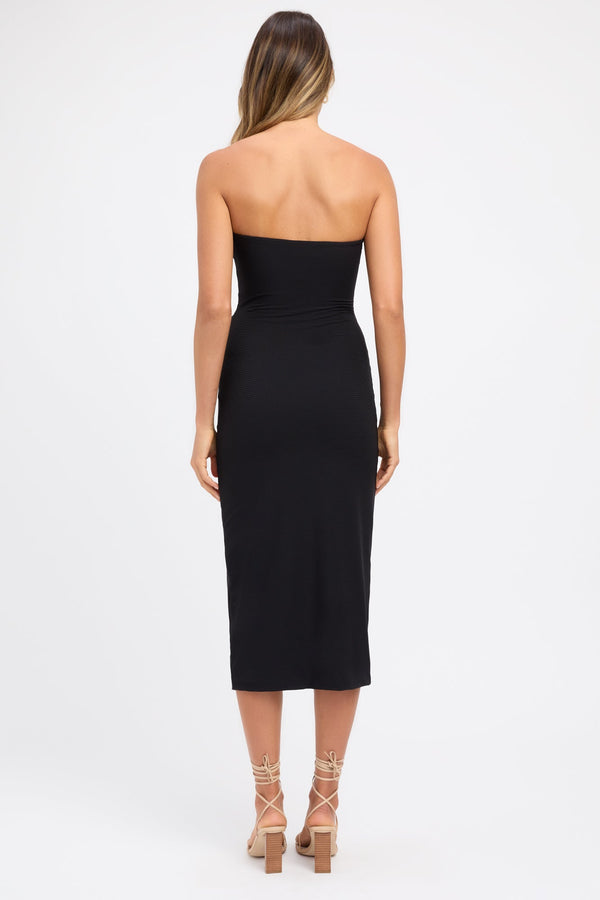 Kookai Ada Midi Dress Black