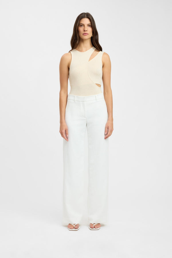 kookai Agnes Tank Vanilla Marle