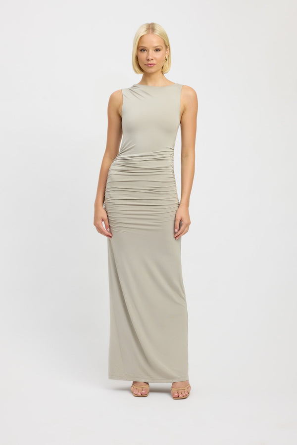 kookai Alannah Maxi Dress Fog