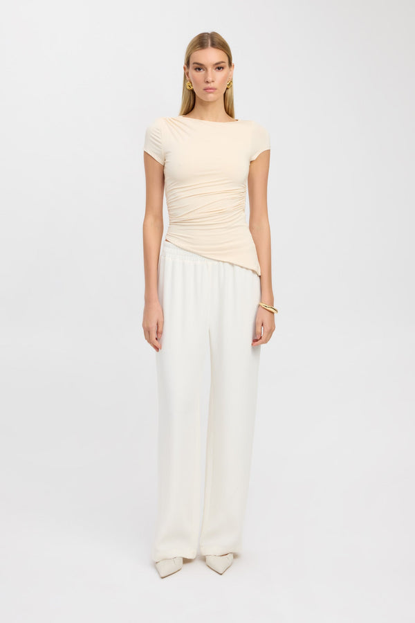 kookai Alannah Tee Butter Cream