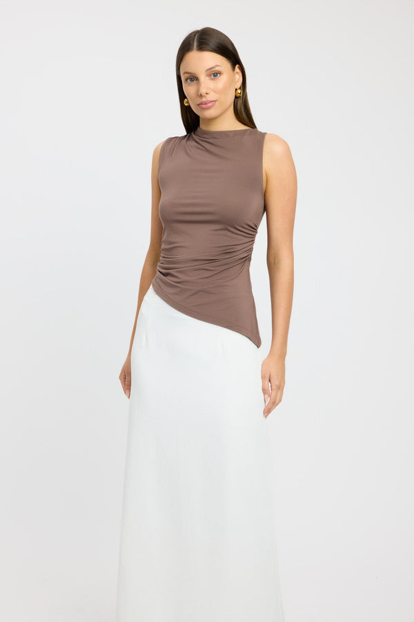 Kookai Alannah Top Walnut