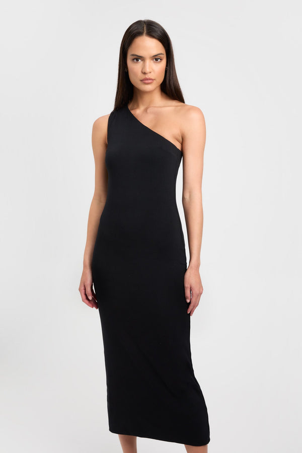 Kookai Alex Midi Dress Black