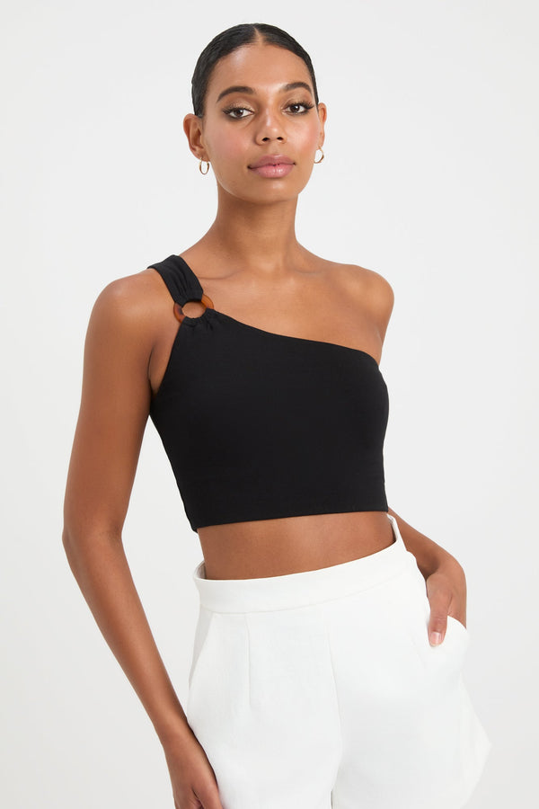 kookai Alicia Top Black