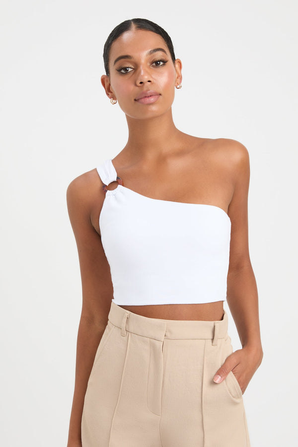 kookai Alicia Top White